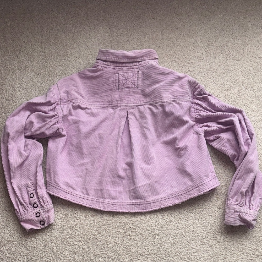 We The Free Lavender Jean Jacket - Picture 3 of 8